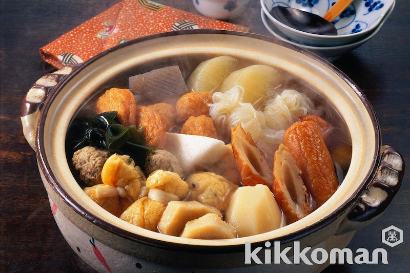 おでん【醤油とみりん1:1の定番味で大根が美味】