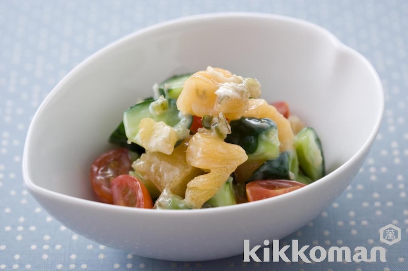 数の子ときゅうりのミニトマト和え