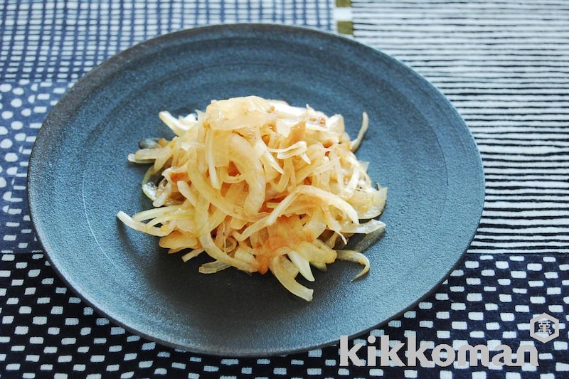 新玉ねぎスライスの和風サラダ【梅風味が新鮮】