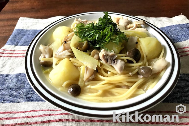 フライパン1つで!鶏じゃが旨だしパスタ おでんリメイク(山本ゆりさん)