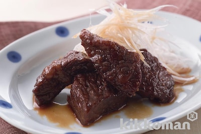写真:牛肉の梅酒煮