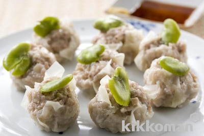写真:そら豆シュウマイ