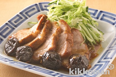 写真:豚肉の梅酒煮