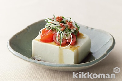 写真:豆腐サラダ