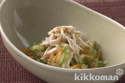 写真:鶏ささ身の和え物