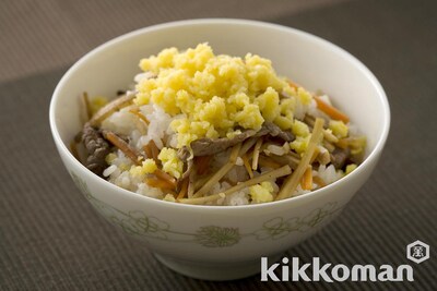 写真:きんぴら混ぜご飯