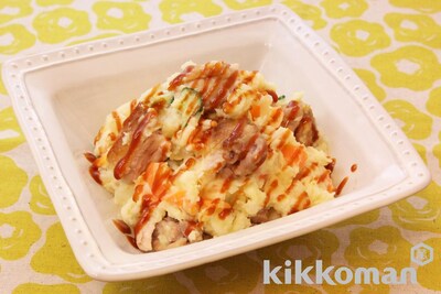 グリルチキンのおかずポテサラ