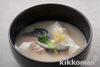 写真:酒粕雑煮