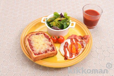 トマトたっぷり朝食ワンプレート②