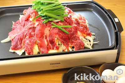 写真:メガ盛り蒸し焼き