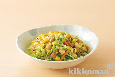 キャベツとにんじんのコールスロー(うちのごはんアレンジ)