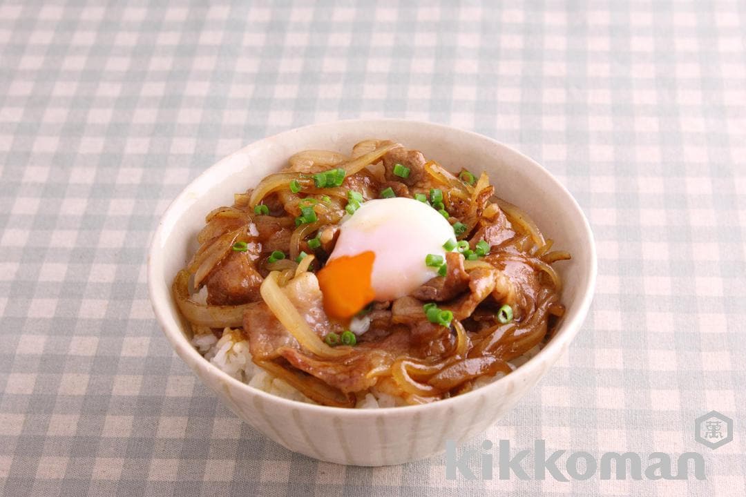 豚たま丼のレシピ・つくり方 キッコーマン ホームクッキング
