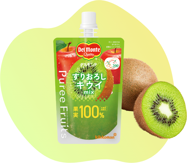 ピュレフルーツ すりおろしキウイミックス 商品画像