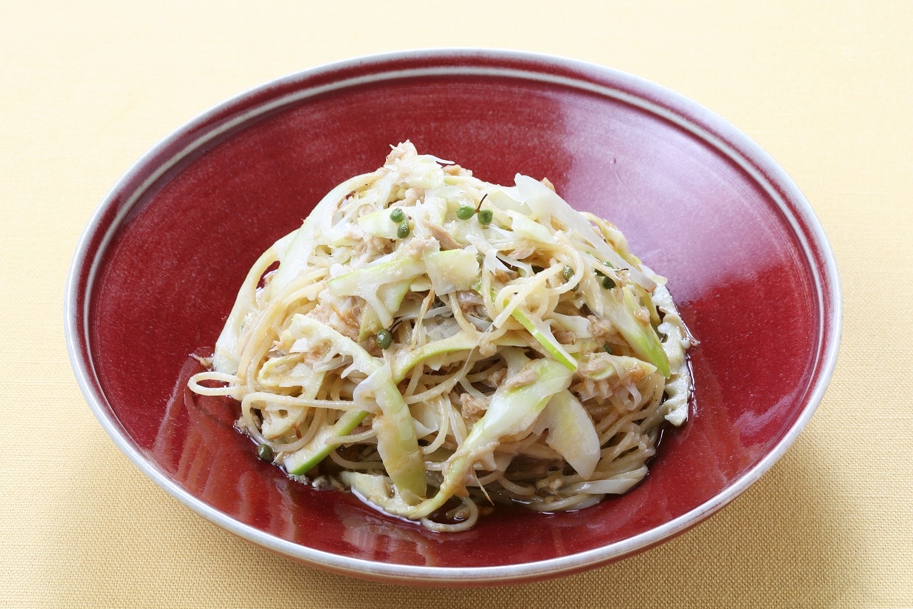 真竹と山椒のスパゲッティ