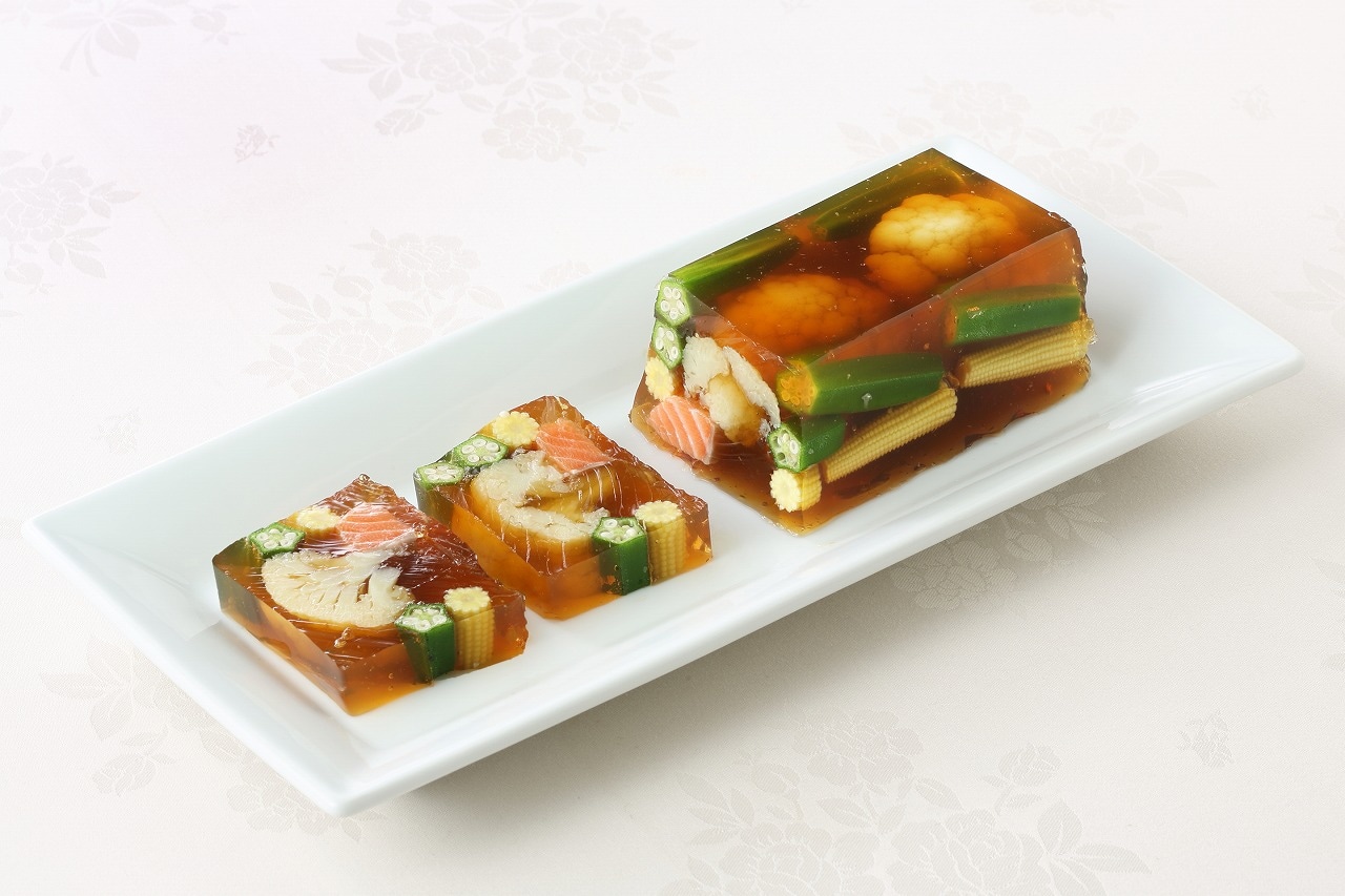 サーモンと野菜のテリーヌ