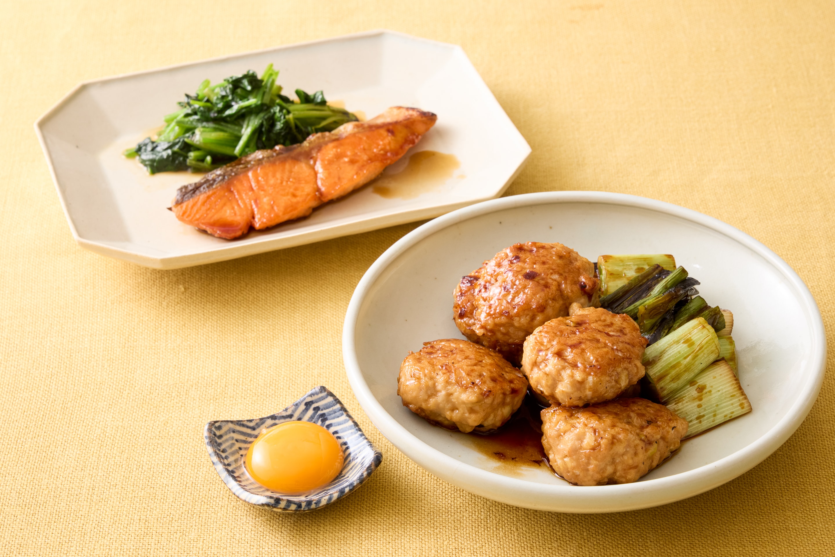 鶏つくねの照り焼き