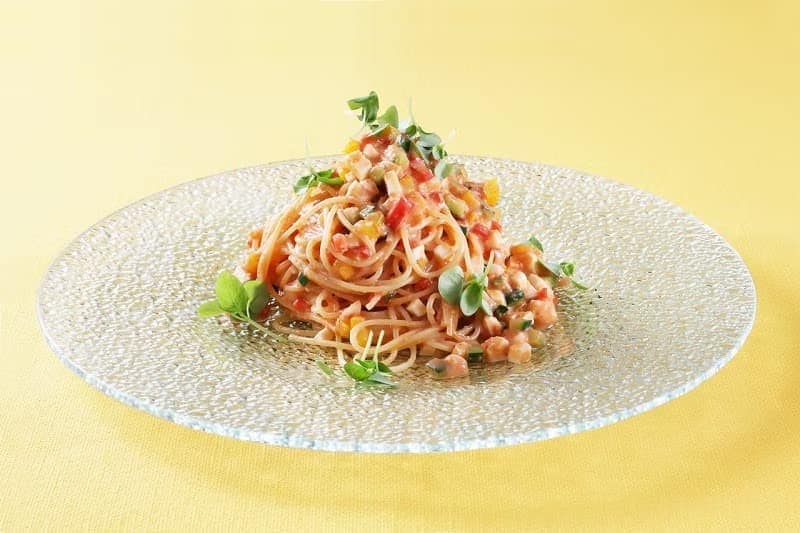トマトの冷製カッペリーニ