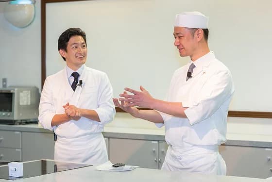高橋義弘先生と柳原尚之先生
