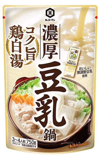 画像：「豆乳鍋つゆ」パッケージ