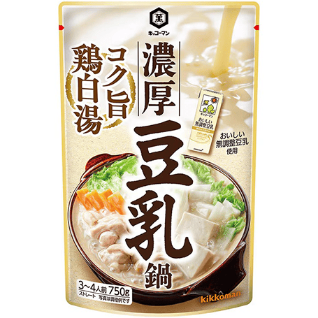 画像：「豆乳鍋つゆ」パッケージ拡大写真