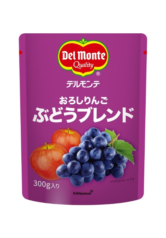 デルモンテ　おろしりんごぶどうブレンド