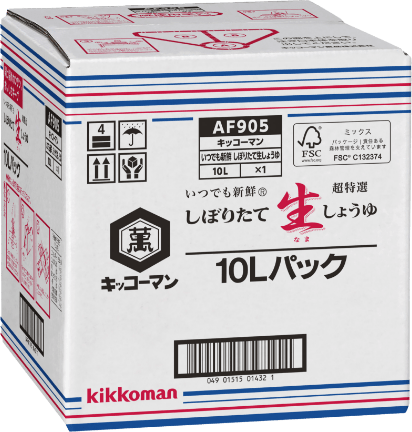 いつでも新鮮 しぼりたて生しょうゆ 10L BIB イメージ