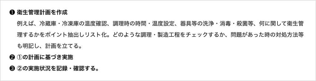 衛生管理の「見える化」