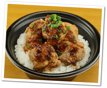 たまねぎたっぷり油淋鶏風から揚げ丼 イメージ