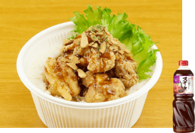 Wガーリック から揚げ丼 イメージ