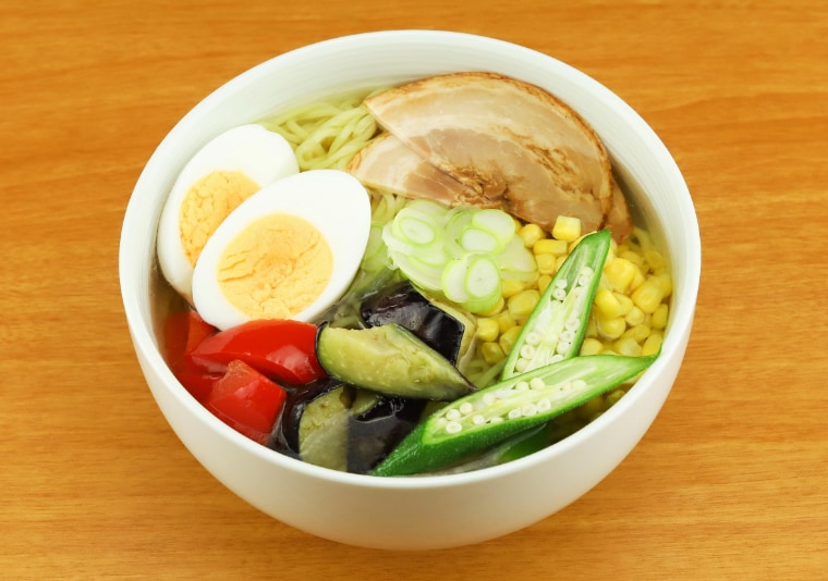 だし香る夏野菜の和風ラーメン イメージ