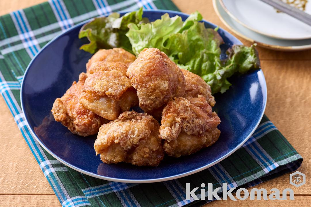 鶏のしぼ生から揚げ【味つけは生しょうゆだけ】