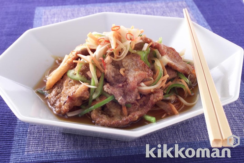 さっぱり味が人気!豚肉の南蛮漬け