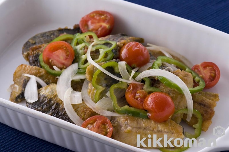 いわしのカレー風味マリネ