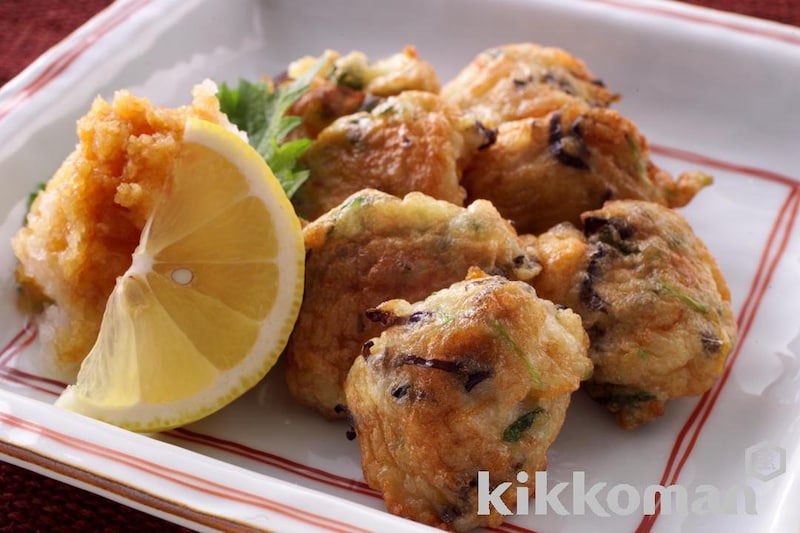 豆腐と魚でふわふわ!すり身団子揚げ