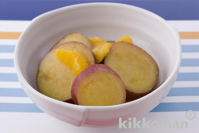 さわやか!さつまいものオレンジ煮