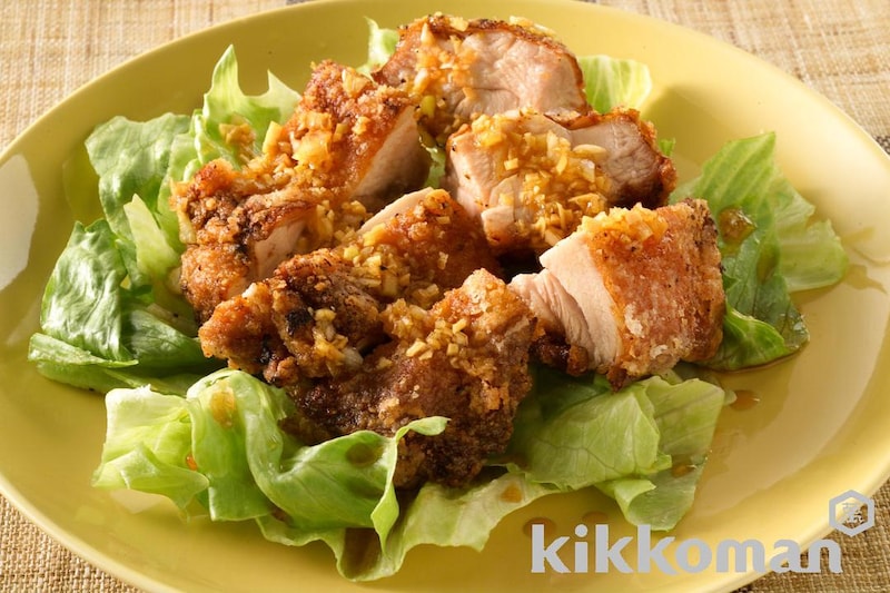 香味だれをソースにした人気味!鶏のから揚げねぎソース