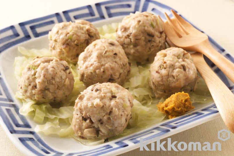 キャベツもおいしい! 簡単皮なしシュウマイ