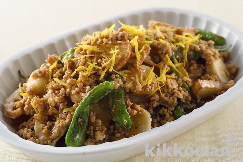 冬野菜のあんかけ