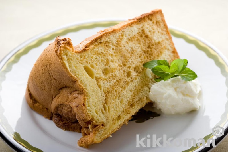 シフォンケーキ オレンジしょうゆ風味