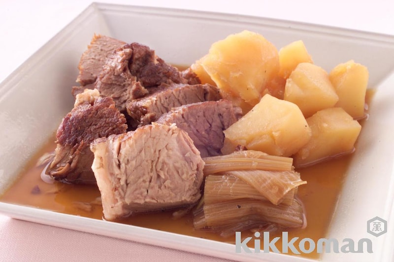 煮豚のじゃがいも添え