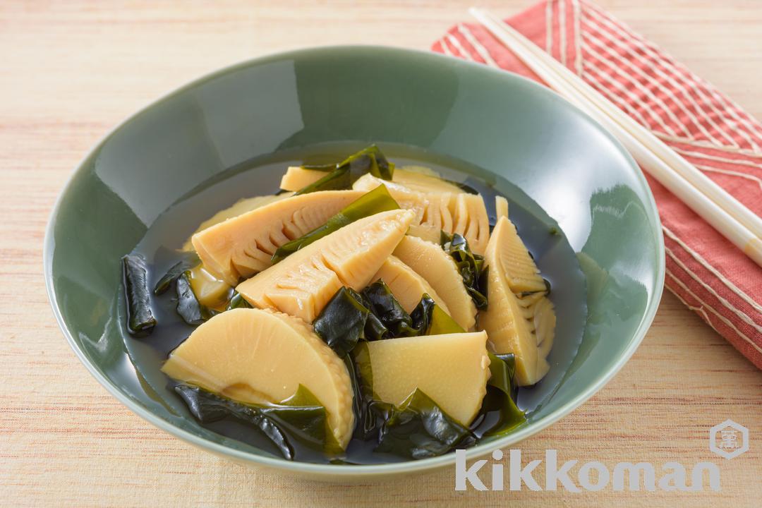 若竹煮【たけのことわかめの人気の定番和食】