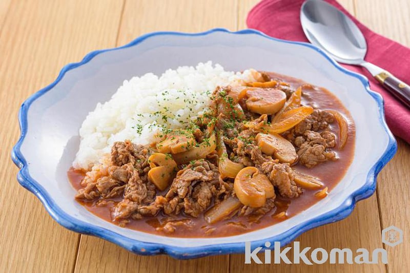 ルーいらず!簡単ハヤシライス【味は本格!ケチャップとソースで】