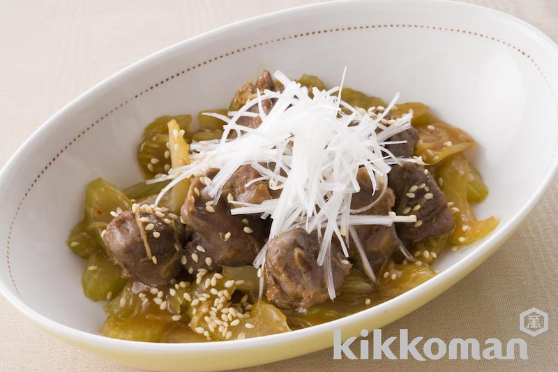 砂肝の香味炒め