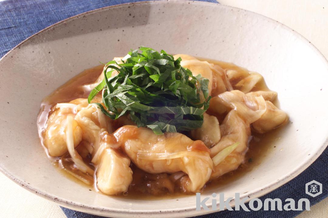 鶏肉の梅干し風味の煮物