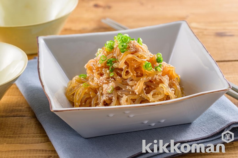 しらたき(糸こんにゃく)のたらこ和え【手軽な人気副菜】