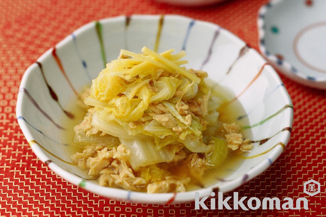 白菜とツナの簡単煮物【電子レンジでささっと副菜】