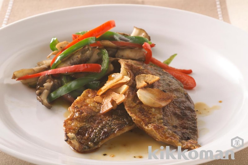 あじのムニエル 和風ソースかけ