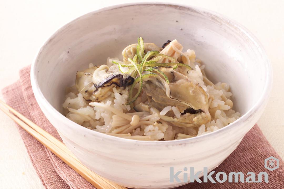 かきの炊き込みご飯