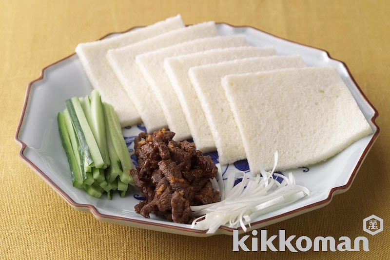 牛肉のみそ炒め パン包み(パンパオ)