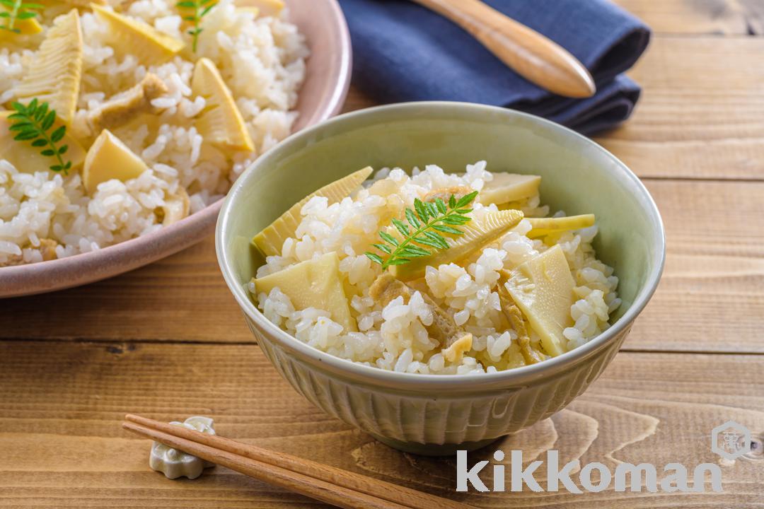 たけのこご飯（白だし使用）